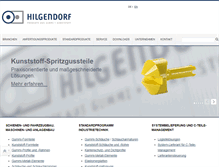 Tablet Screenshot of hilgendorf.net